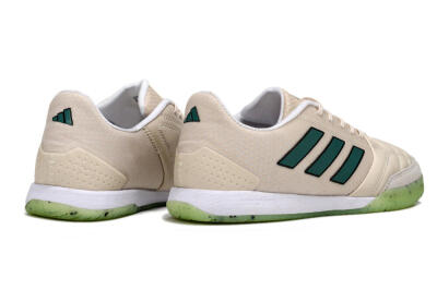 Men's Adidas Top Sala FG Indoor & Futsal Low-Tops Football Shoes - Grey/Green