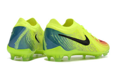 Men's Nike Phantom Luna Elite NU FG Firm Ground Low-Tops Football Boots - Yellow/Black/Orange
