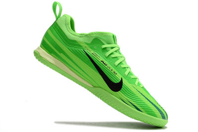Men's Nike Air Zoom Mercurial Vapor 15 Pro IC Indoor & Futsal Low-Tops Football Shoes - Green/Black/Yellow