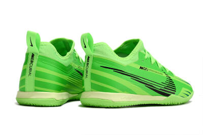 Men's Nike Air Zoom Mercurial Vapor 15 Pro IC Indoor & Futsal Low-Tops Football Shoes - Green/Black/Yellow