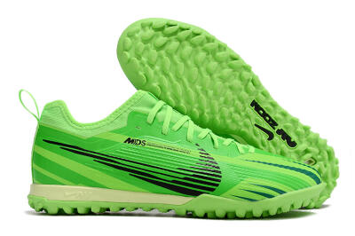 Men's Nike Air Zoom Mercurial Vapor 15 Pro TF Artificial Turf Low-Tops Football Shoes - Green/Black/Yellow