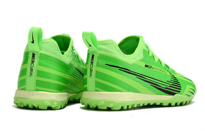 Men's Nike Air Zoom Mercurial Vapor 15 Pro TF Artificial Turf Low-Tops Football Shoes - Green/Black/Yellow