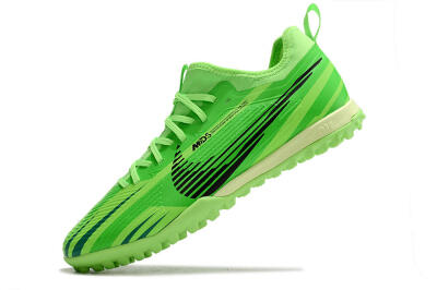Men's Nike Air Zoom Mercurial Vapor 15 Pro TF Artificial Turf Low-Tops Football Shoes - Green/Black/Yellow
