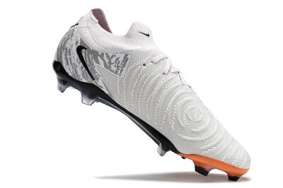 Men's Nike Phantom Luna Elite FG Firm Ground Low-Tops Football Boots - Grey/Orange/Black