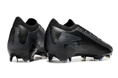 Men's Nike Air Zoom Mercurial Vapor 16 Elite FG Firm Ground Low-Tops Football Boots - Black/Black/Blue