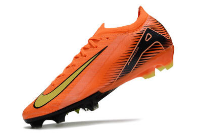 Men's Nike Air Zoom Mercurial Vapor 16 Elite FG Firm Ground Low-Tops Football Boots - Orange/Yellow/Black