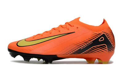 Men's Nike Air Zoom Mercurial Vapor 16 Elite FG Firm Ground Low-Tops Football Boots - Orange/Yellow/Black