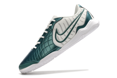 Men's Nike Tiempo Legend 10 Academy IC Indoor & Futsal Low-Tops Football Shoes - Blue/White