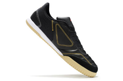 Men's Adidas Top Sala FG Indoor & Futsal Low-Tops Football Shoes - Black/Orange/Brown