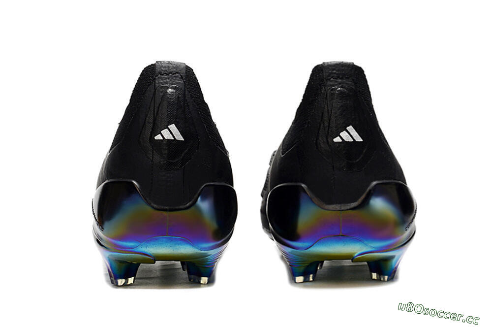 Unisex Adidas Predator Accuracy+ Laceless FG Firm Ground Low-Tops Football Boots - Black/Silver 6