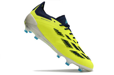 Men's Adidas Predator Accuracy Elite FG Firm Ground Low-Tops Football Boots - Yellow/Black