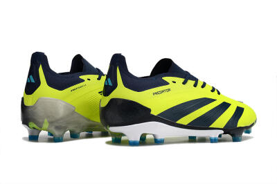 Men's Adidas Predator Accuracy Elite FG Firm Ground Low-Tops Football Boots - Yellow/Black