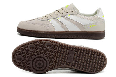 Men's Adidas Predator 24 League IC Indoor & Futsal Low-Tops Football Shoes - Grey/Yellow/Brown