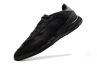 Men's Adidas Predator 24 Elite IC Indoor & Futsal Low-Tops Football Shoes - Black/Brown/Black