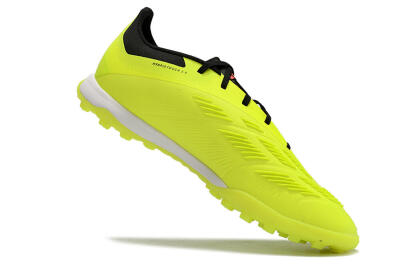 Men's Adidas Predator 24 Elite TF Artificial Turf Low-Tops Football Shoes - Yellow/Black/White