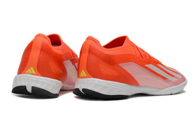 Men's Adidas X Crazyfast.1 IC Indoor & Futsal Low-Tops Football Shoes - Red/White/Black