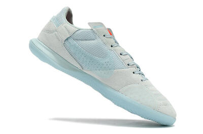 Men's Nike Street Gato IC Indoor & Futsal Low-Tops Football Shoes - Blue/Grey/Blue