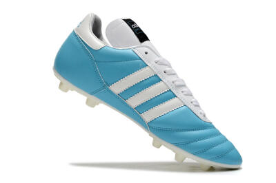 Men's Adidas Copa Mundial FG Firm Ground Low-Tops Football Boots - Blue/White/Gold