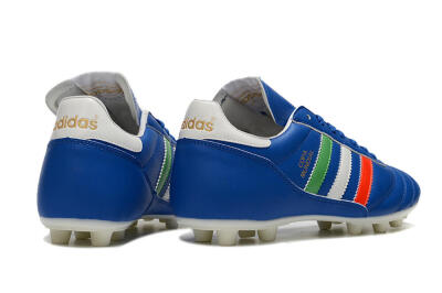 Men's Adidas Copa Mundial FG Firm Ground Low-Tops Football Boots - Blue/Green/White/Red