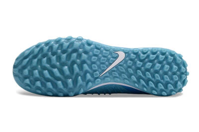 Unisex Nike Phantom Luna Elite TF Artificial Turf Low-Tops Football Shoes - Jade/White/Blue