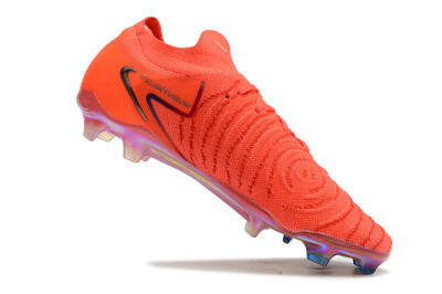 Men's Nike Phantom Luna Elite FG Firm Ground Low-Tops Football Boots - Red/Blue/Gold