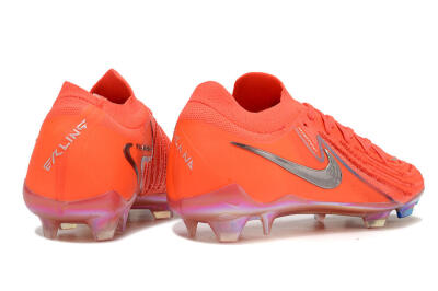 Men's Nike Phantom Luna Elite FG Firm Ground Low-Tops Football Boots - Red/Blue/Gold