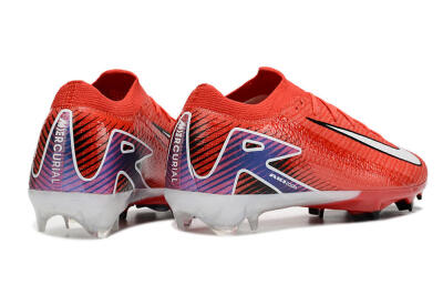 Men's Nike Air Zoom Mercurial Vapor 16 Elite FG Firm Ground Low-Tops Football Boots - Red/White/Blue