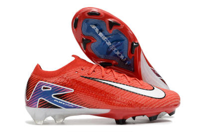 Men's Nike Air Zoom Mercurial Vapor 16 Elite FG Firm Ground Low-Tops Football Boots - Red/White/Blue