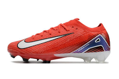 Men's Nike Air Zoom Mercurial Vapor 16 Elite FG Firm Ground Low-Tops Football Boots - Red/White/Blue