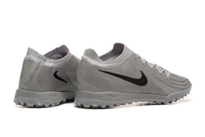 Men's Nike Phantom Luna Elite TF Artificial Turf Low-Tops Football Shoes - Grey/Black