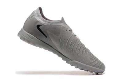 Men's Nike Phantom Luna Elite TF Artificial Turf Low-Tops Football Shoes - Grey/Black