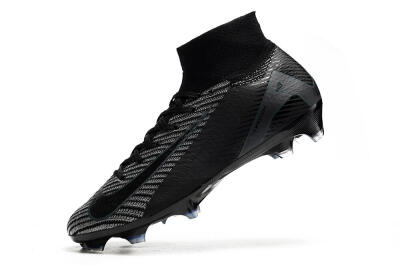 Men's Nike Air Zoom Mercurial Superfly 10 Elite FG Firm Ground High-Tops Football Boots - Black/Jade/Blue