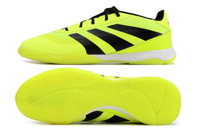 Men's Adidas Predator 24 Elite IC Indoor & Futsal Low-Tops Football Shoes - Yellow/Black