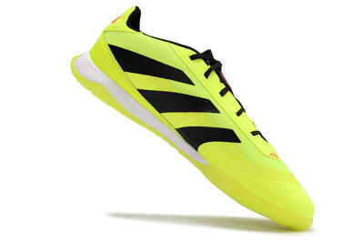 Men's Adidas Predator 24 Elite IC Indoor & Futsal Low-Tops Football Shoes - Yellow/Black