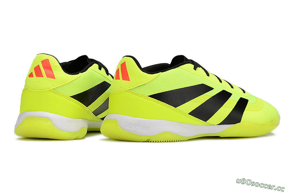 Men's Adidas Predator 24 Elite IC Indoor & Futsal Low-Tops Football Shoes - Yellow/Black 6