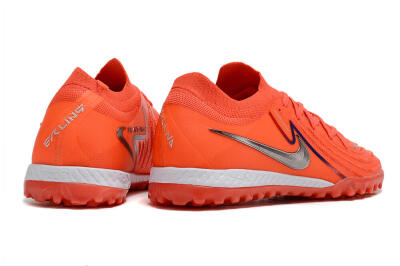 Men's Nike Phantom GX 2 Elite TF Artificial Turf Low-Tops Football Shoes - Red/Blue/Silver