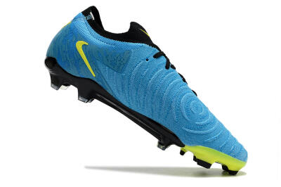 Men's Nike Phantom Luna Elite NU FG Firm Ground Low-Tops Football Boots - Blue/Black/Yellow