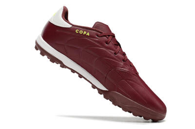 Men's Adidas Copa Pure.3 TF Artificial Turf Low-Tops Football Shoes - Red/White/Yellow
