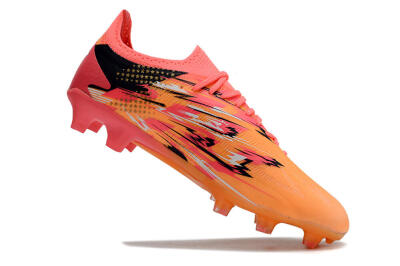 Men's Puma Ultra Ultimate FG Firm Ground Low-Tops Football Boots - Yellow/Black/Red