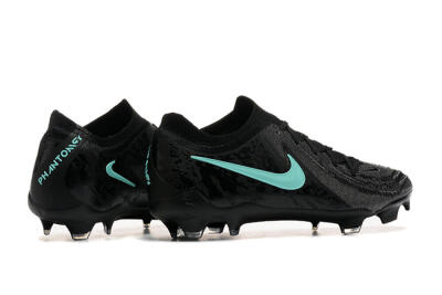 Men's Nike Phantom Luna Elite FG Firm Ground Low-Tops Football Boots - Grey/Black/Jade