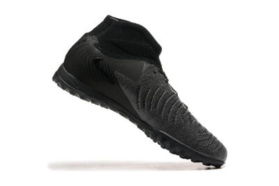 Men's Nike Phantom GX 2 Luna Elite TF Artificial Turf High-Tops Football Shoes - Grey/Black/Jade