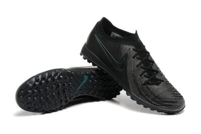 Men's Nike Phantom GX 2 Elite TF Artificial Turf Low-Tops Football Shoes - Grey/Black/Jade