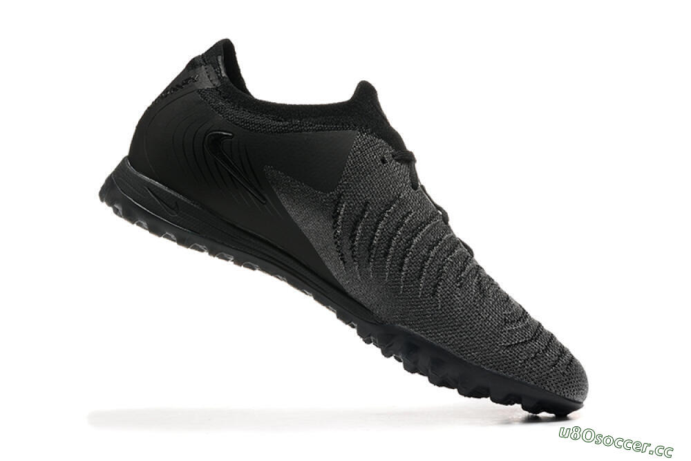 Men's Nike Phantom GX 2 Elite TF Artificial Turf Low-Tops Football Shoes - Grey/Black/Jade 7