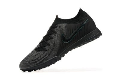 Men's Nike Phantom GX 2 Elite TF Artificial Turf Low-Tops Football Shoes - Grey/Black/Jade