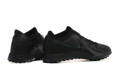Men's Nike Phantom GX 2 Elite TF Artificial Turf Low-Tops Football Shoes - Grey/Black/Jade