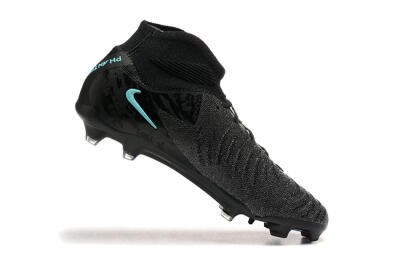 Men's Nike Phantom Luna Elite FG Firm Ground High-Tops Football Boots - Grey/Black/Jade