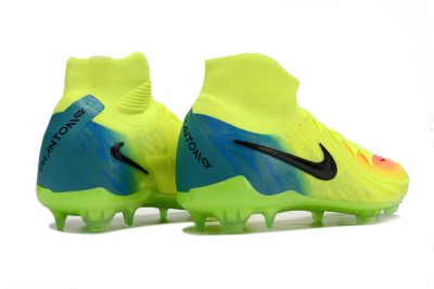 Unisex Nike Air Zoom Mercurial Superfly 10 Elite FG Firm Ground High-Tops Football Boots - Yellow/Black/Orange