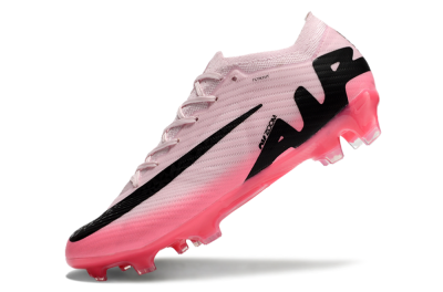 Unisex Nike Air Zoom Mercurial Vapor 15 Elite FG Firm Ground Low-Tops Football Boots - Pink/Black