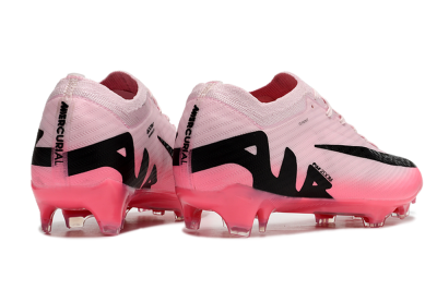 Unisex Nike Air Zoom Mercurial Vapor 15 Elite FG Firm Ground Low-Tops Football Boots - Pink/Black