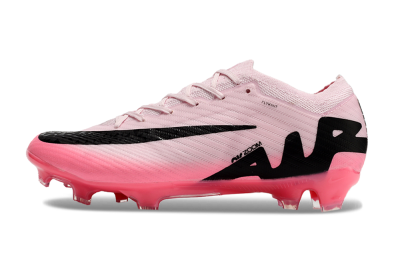 Unisex Nike Air Zoom Mercurial Vapor 15 Elite FG Firm Ground Low-Tops Football Boots - Pink/Black
